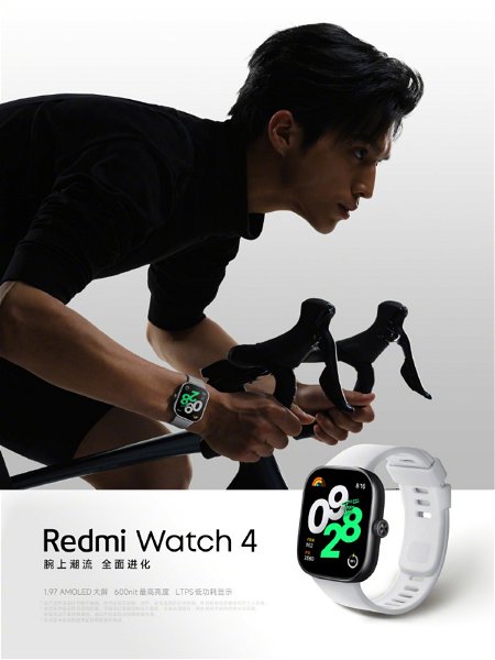 Presentados los relojes Redmi Watch 4 en una carcasa de aluminio