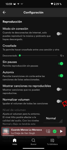 Este sencillo truco de Spotify te permitirá mejorar la calidad de la música con un simple ajuste