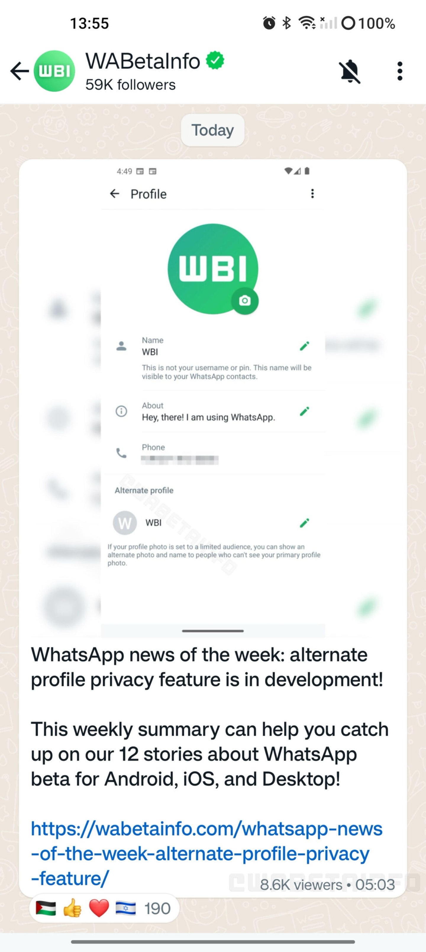 WhatsApp va a mejorar los canales con una de las funciones más esperadas