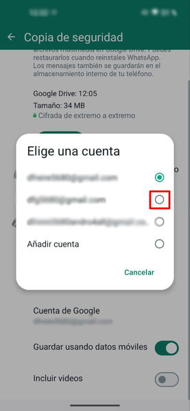 Dos soluciones para seguir guardando la copia de seguridad de WhatsApp en Google Drive sin pagar nada