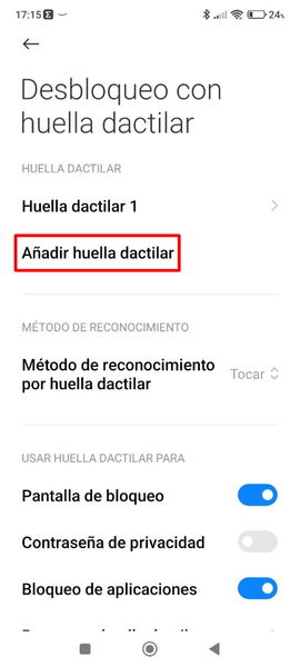 Gracias a este truco he conseguido que el sensor de huellas de mi Xiaomi sea más rápido y preciso