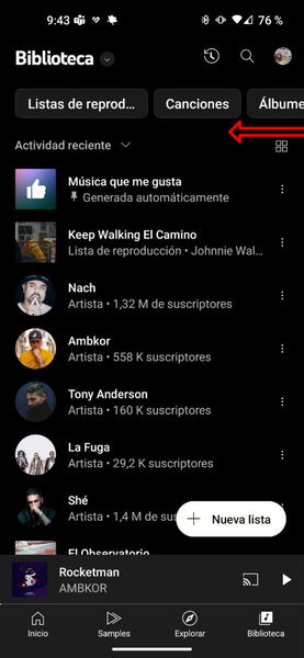 YouTube Music ya permite añadir podcast a través de un feed RSS