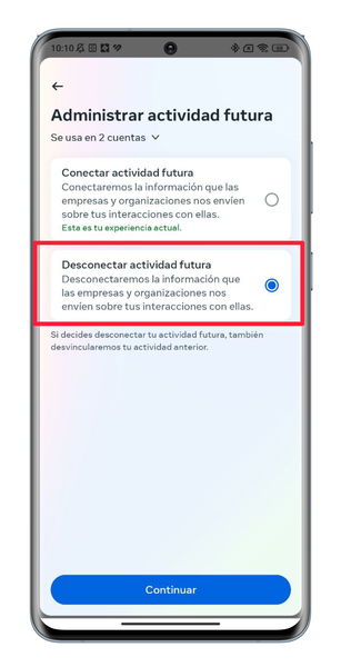 Cómo impedir que Instagram cotillee tus búsquedas web y las apps que usas