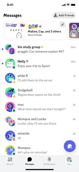 discord nueva barra