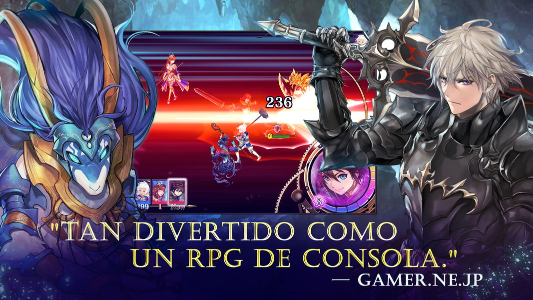 Uno de los mejores juegos RPG para móvil se puede descargar gratis por tiempo limitado