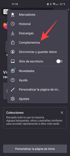 Mozilla Firefox para Android ya incluye soporte para más de 450 extensiones: así puedes instalarlas