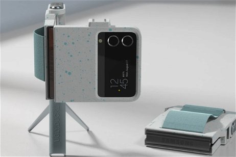 La funda definitiva para el Galaxy Z Flip lo convierte en una cámara de vídeo: botón de disparo, trípode y más