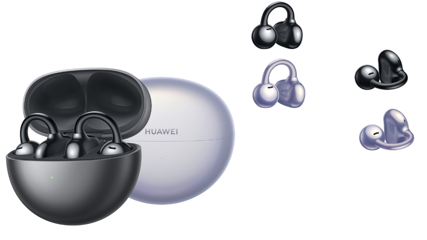 HUAWEI FreeClip: los primeros auriculares open-ear prometen la