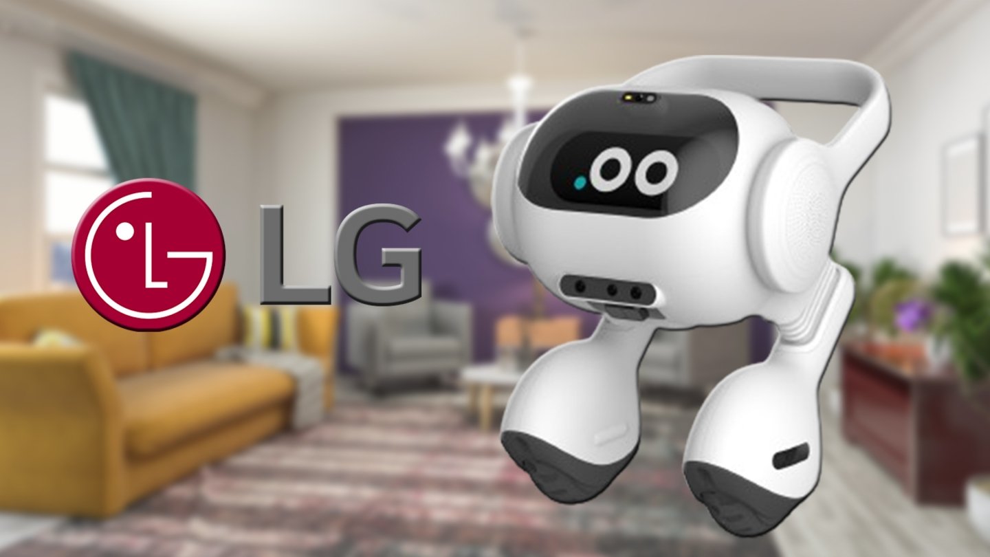 LG anuncia un robot con IA que te ayuda en las tareas del hogar