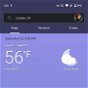 Antiguo diseño de Google Weather