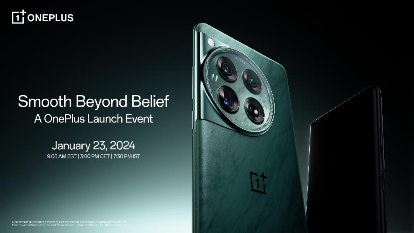 OnePlus 12 Launch Event