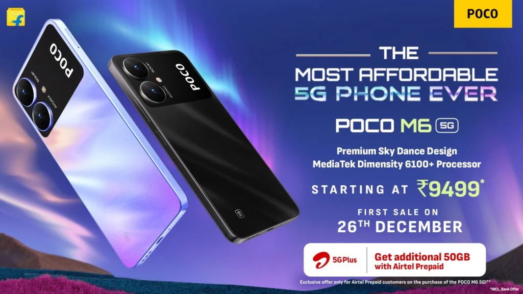 POCO M6 Pro 5G, El nuevo superventas de Xiaomi ya es oficial; precio en  India