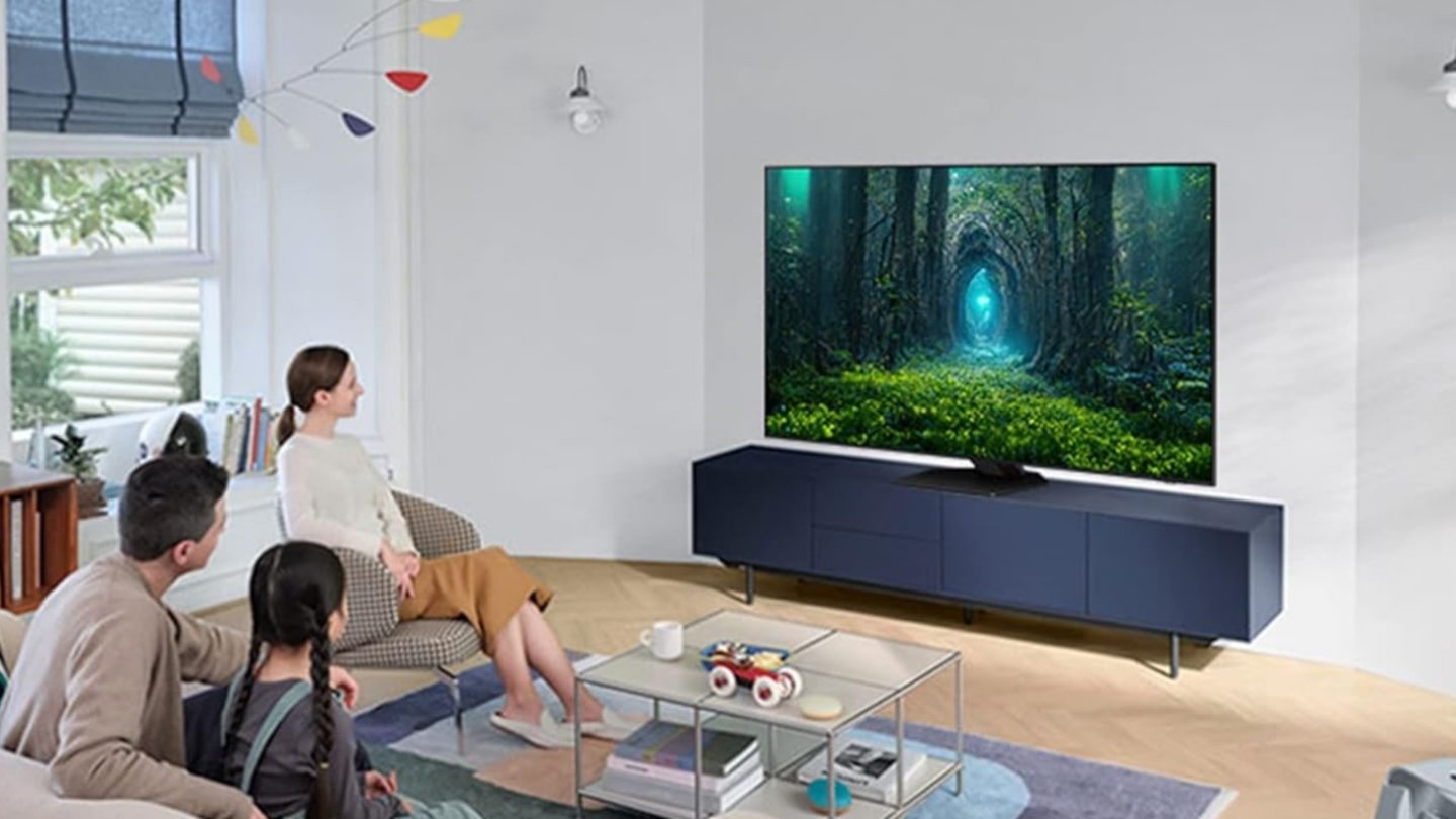 Samsung TV QN85C salon