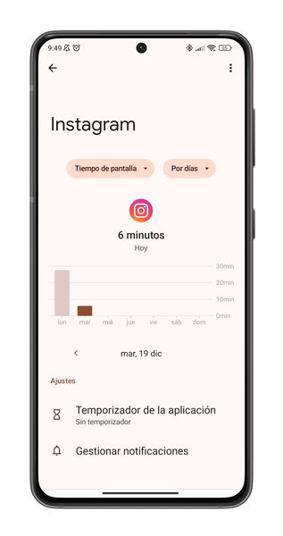 Cómo reducir el tiempo que pasas en Instagram sin desinstalar la app de tu móvil