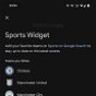 Widget Deportes Google