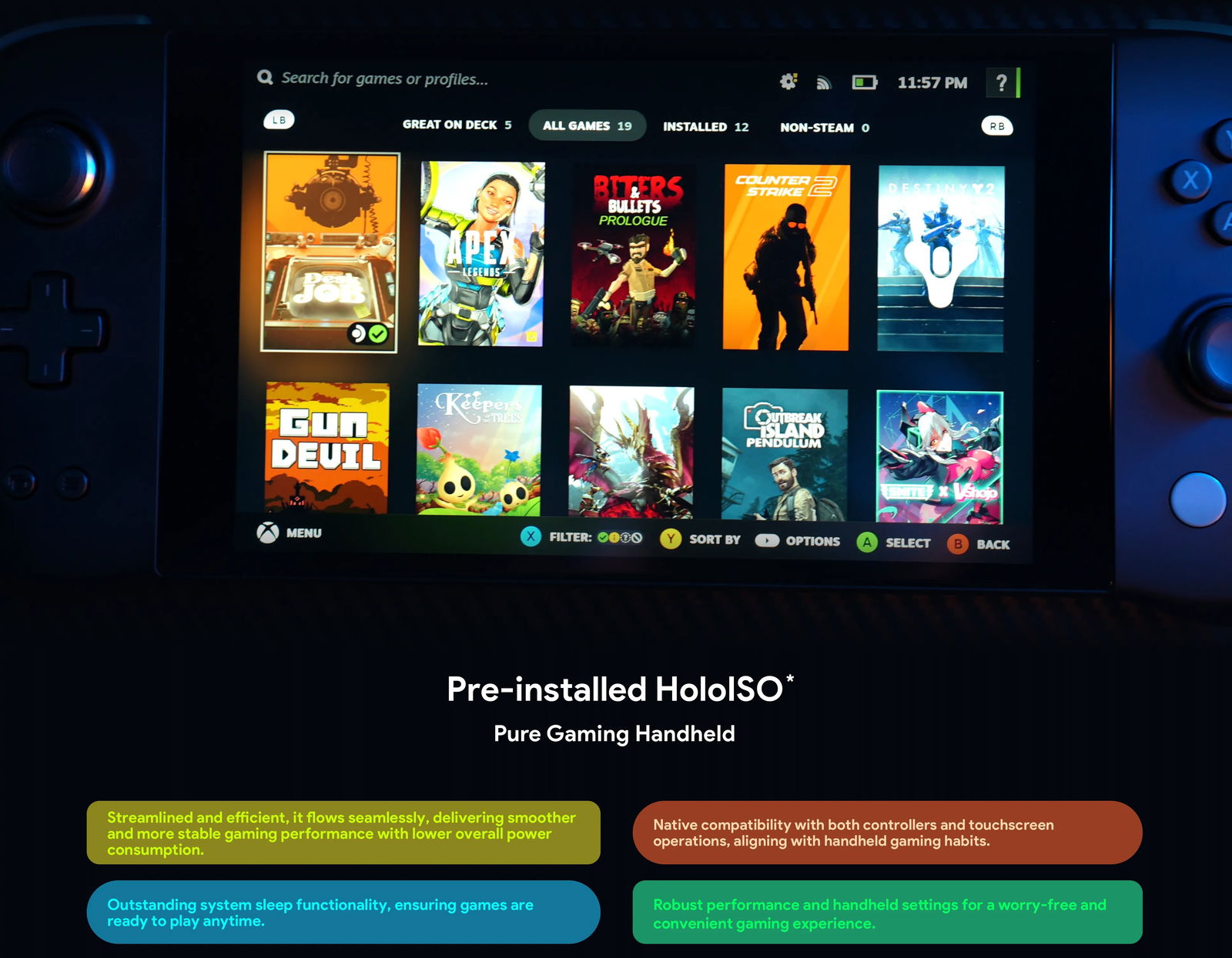 SteamOS no será el sistema operativo de la Ayaneo Next Lite