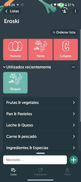 Esta es la mejor aplicación para hacer listas de la compra que he probado en Android