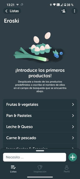 Esta es la mejor aplicación para hacer listas de la compra que he probado en Android