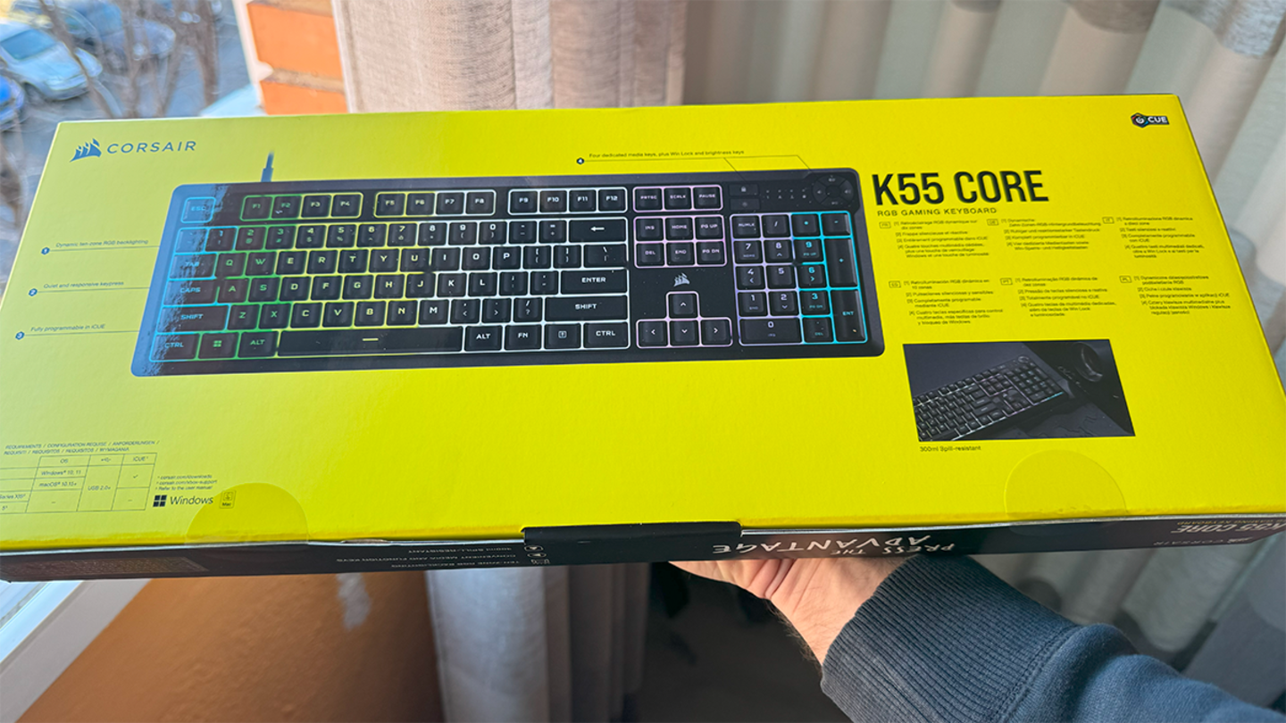 Corsair K55 Core Review: un teclado sencillo pero eficaz