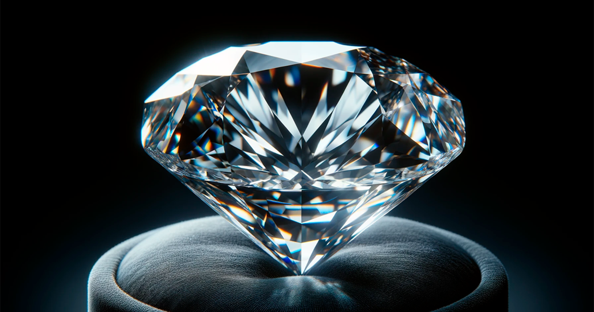 Giro de 180º con el material más duro de la Tierra. Este el primer diamante sintético de la historia que supera al natural