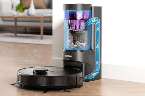Tremendo el descuento de este robot que mapea tu casa, friega y se vacía solo