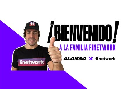 Finetwork apuesta un año más por Fernando Alonso: la operadora seguirá patrocinando al asturiano en 2024