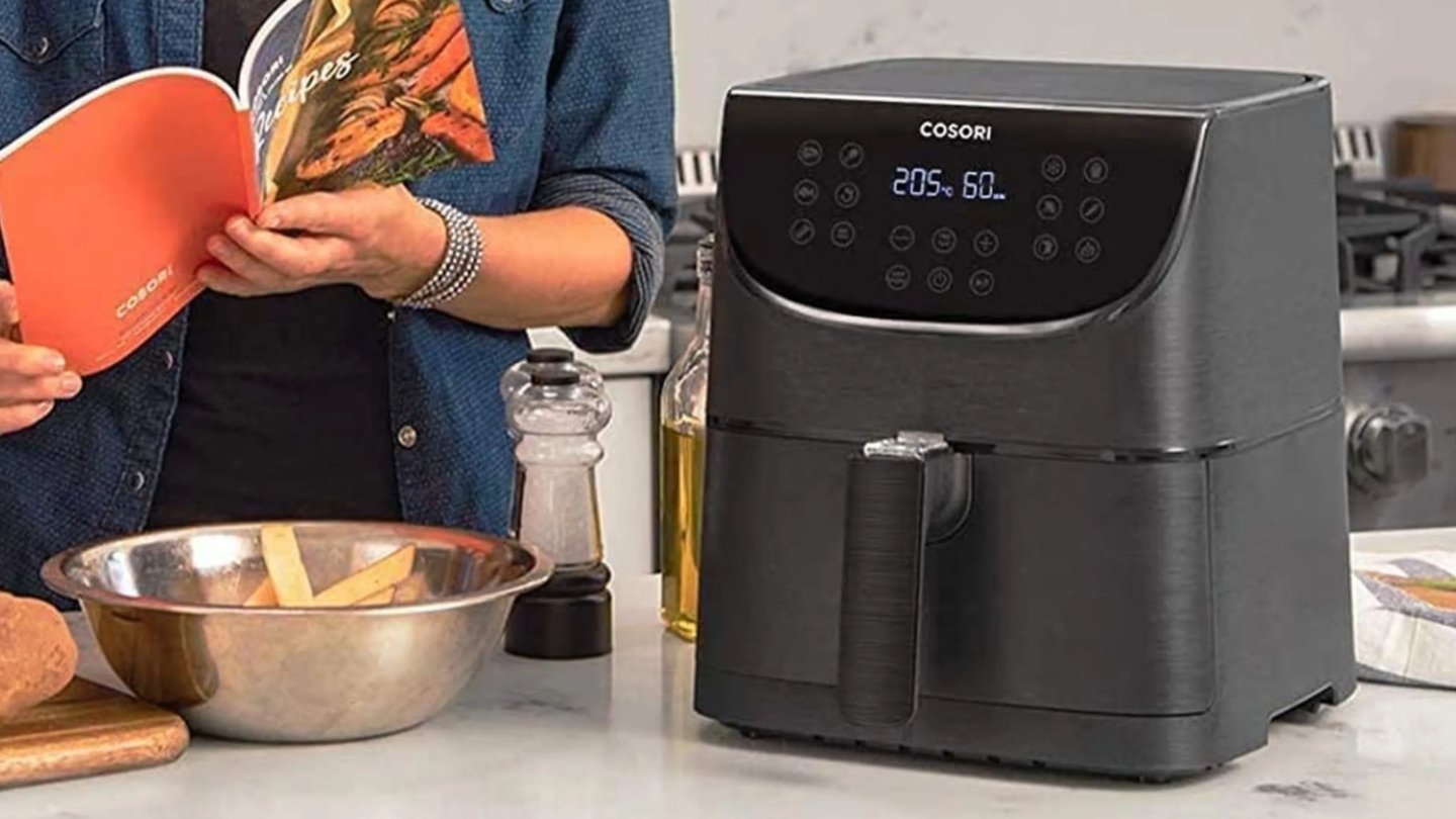 Freidora de aire Cosori Premium Chef Edition en color negro