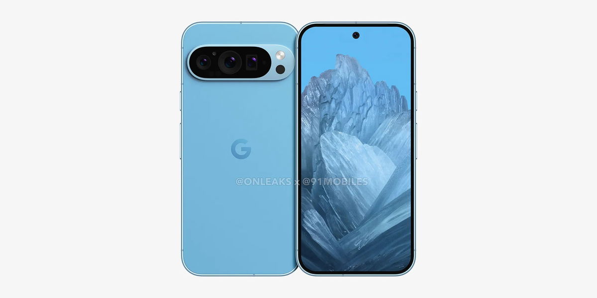 Google Pixel 9 de frente