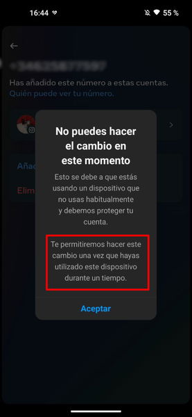 Cómo eliminar tu número de teléfono de tu perfil de Instagram