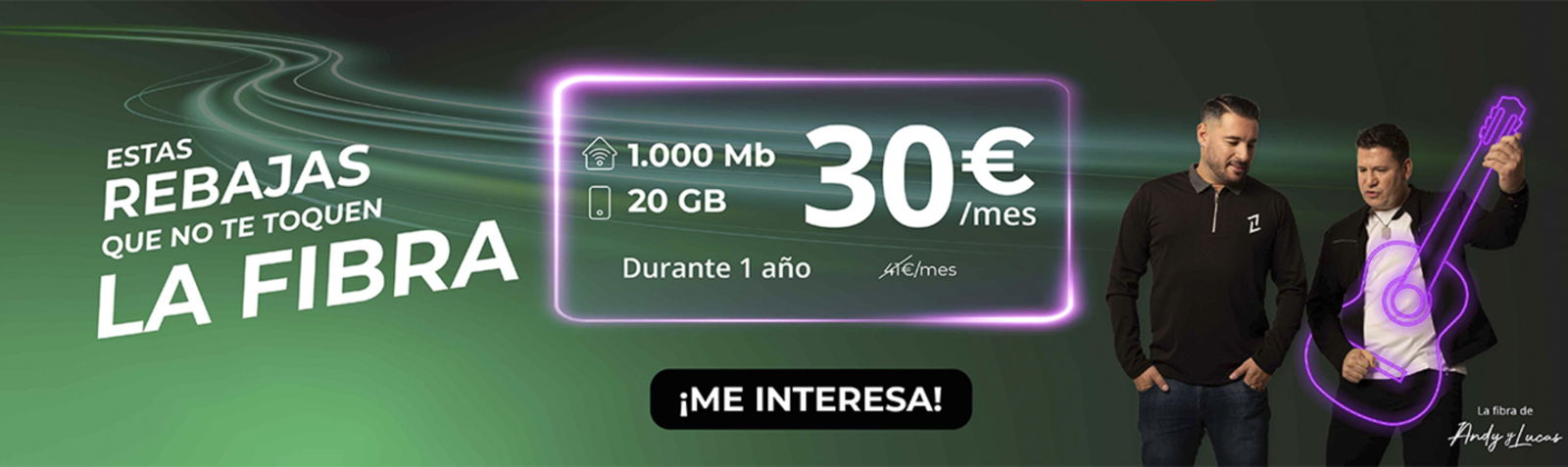 Llegan las rebajas de Adamo: fibra de 1 Gb con línea móvil de 20 GB por 30 euros durante un año