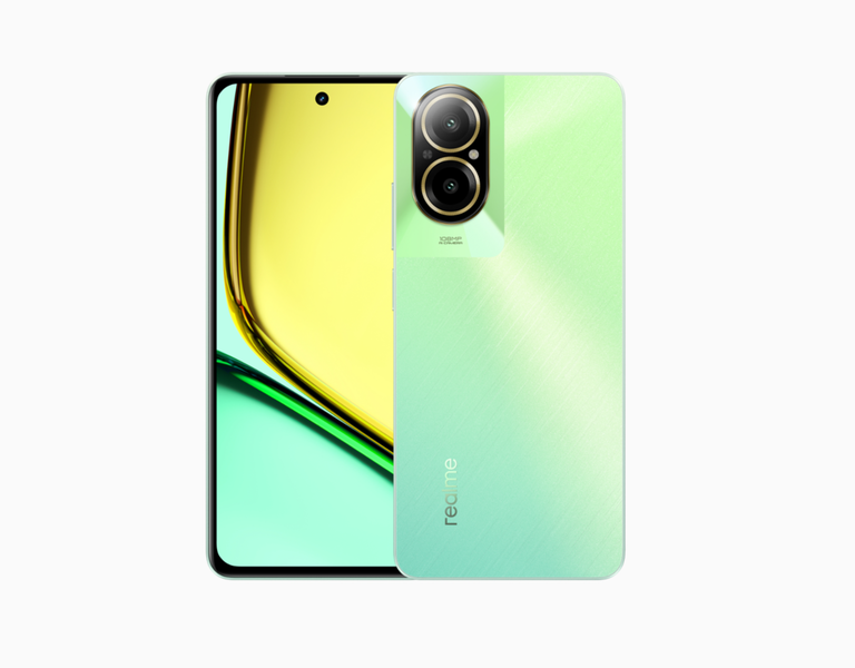 realme C67 color verde