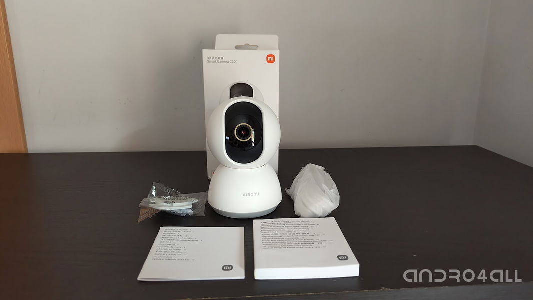 Xiaomi C300 smart camera unboxing 