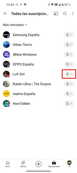 Cómo eliminar todas las suscripciones a canales de YouTube de una sola vez