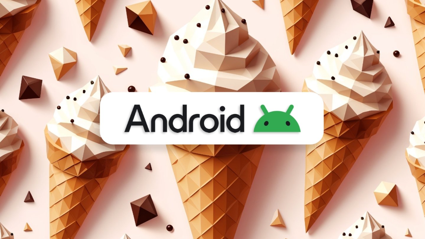Android 15 Vanilla Ice Cream logo
