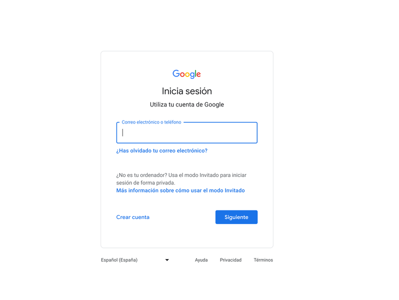 La forma de iniciar sesión en Google cambia: esta es la nueva página de inicio que verás a partir de ahora