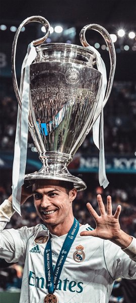 Cristiano Ronaldo campeón fondo de pantalla Real Madrid