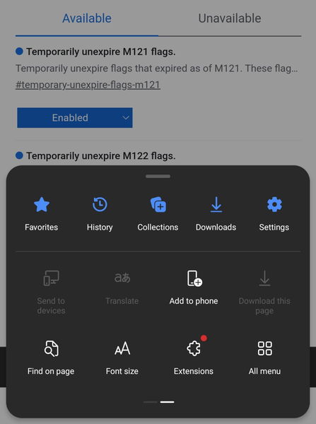 Microsoft Edge para Android adelanta por la derecha a Chrome: permitirá instalar extensiones muy pronto