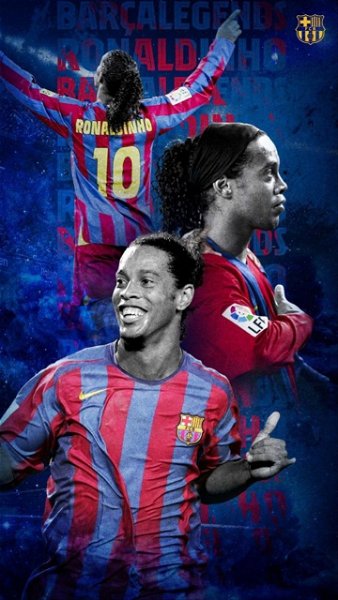 Fondo de pantalla de Ronaldinho Barcelona