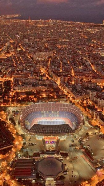 Fondo de pantalla del estadio del Barcelona para movil