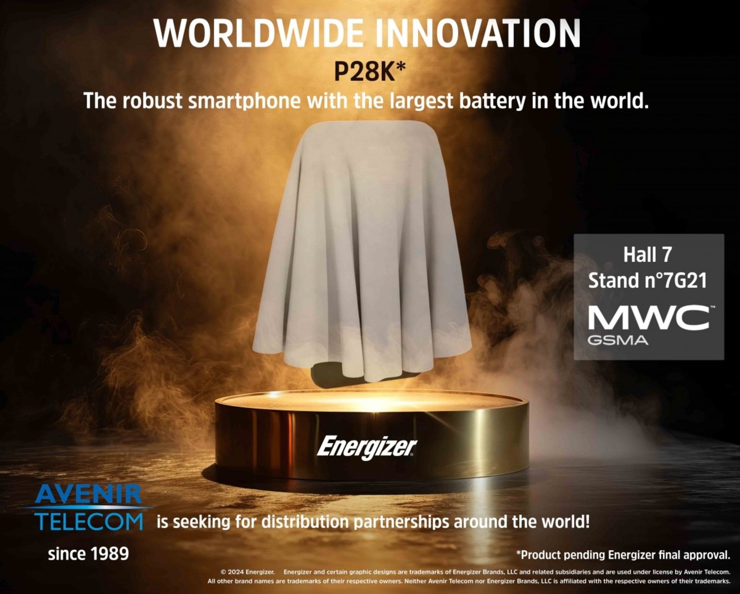 El smartphone con la mayor batería de la historia de presentará en el MWC 2024