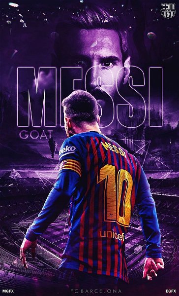 Lionel Messi fondo de pantalla en Barcelona