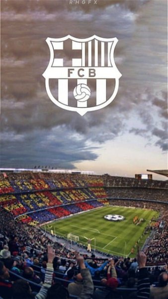 Logo y estadio del Barcelona fondo de pantalla
