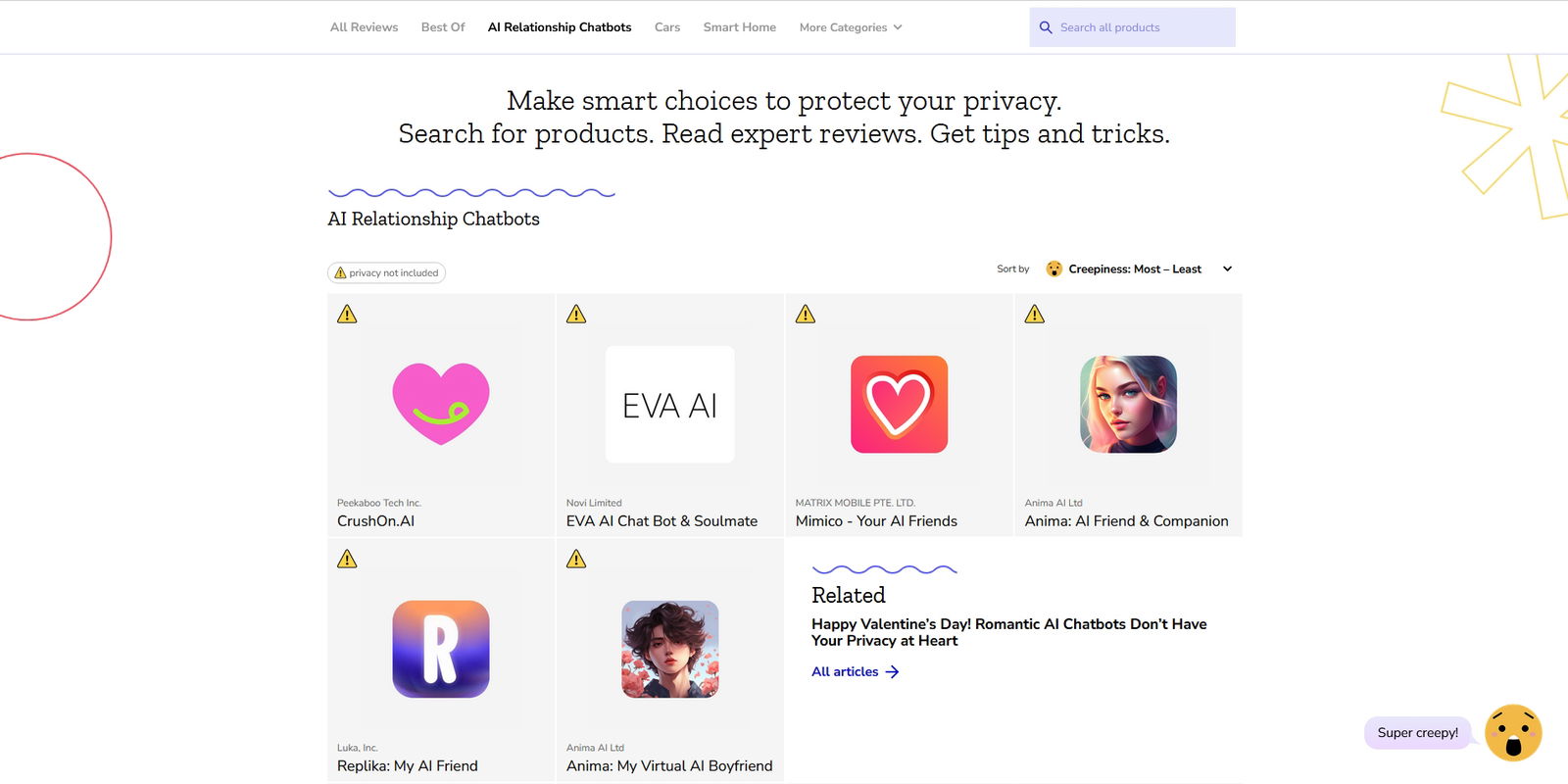 No se podía saber: descubren que las "novias virtuales" basadas en IA solo sirven para recopilar tus datos