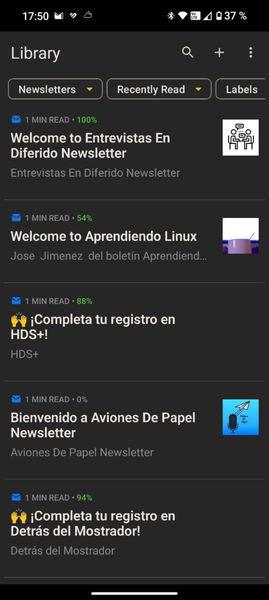 Ni Pocket ni Raindrop: esta es la app Android que uso desde principios de año para organizar mis enlaces