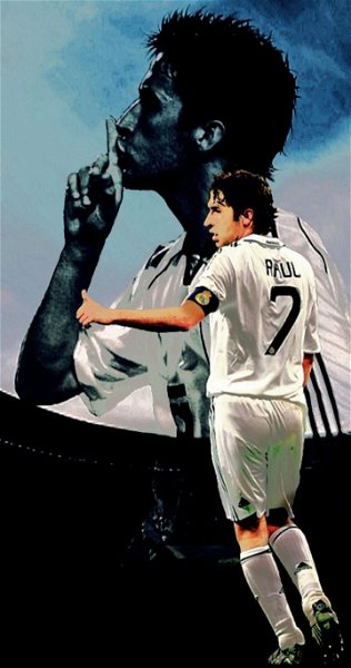 Raúl González fondo de pantalla Real Madrid