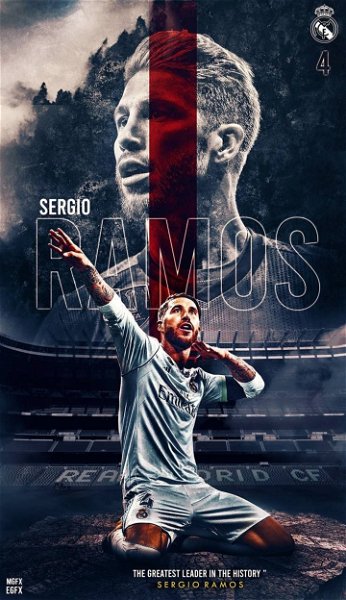 Sergio Ramos fondo de pantalla Real Madrid