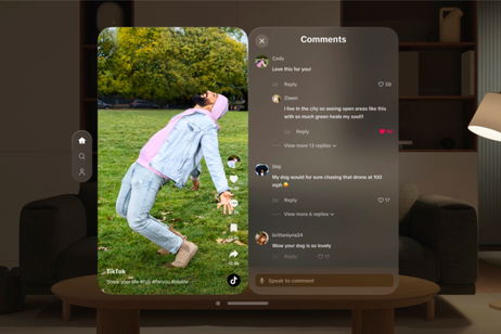 TikTok ya tiene aplicación nativa para Apple Vision Pro