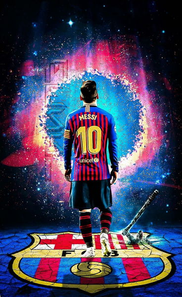 Wallpaper de Lionel Messi Barcelona