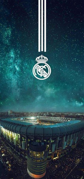 Wallpaper del escudo y estado del Real Madrid