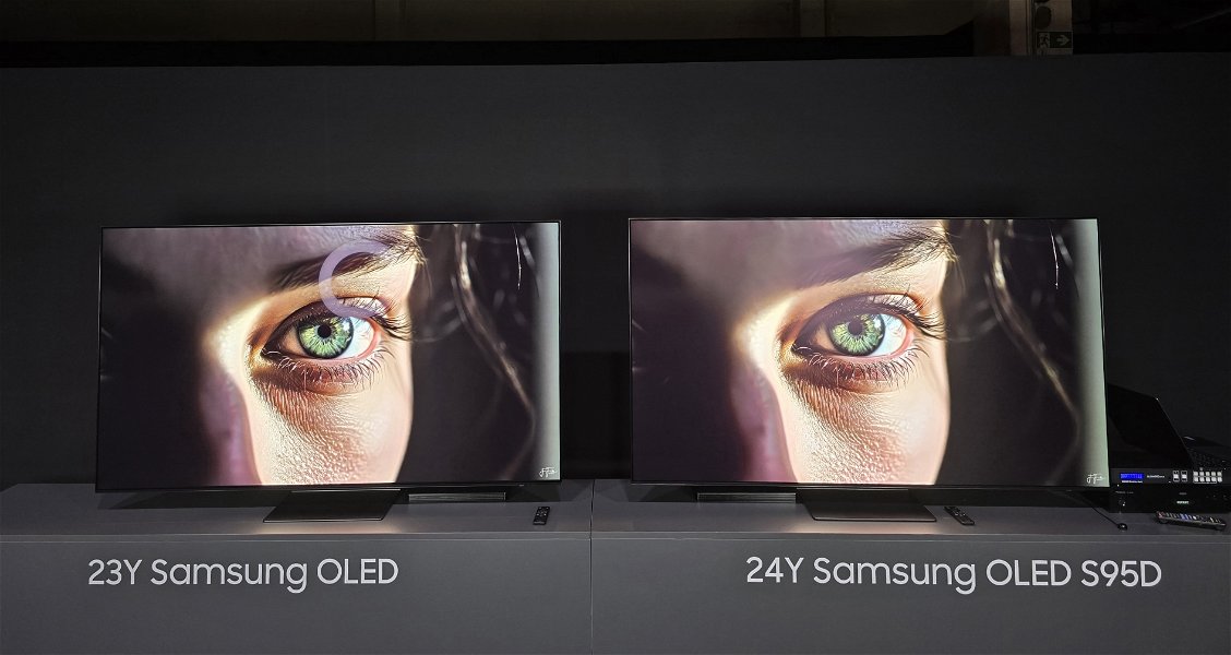 World of Samsung televisor OLED sin reflejos